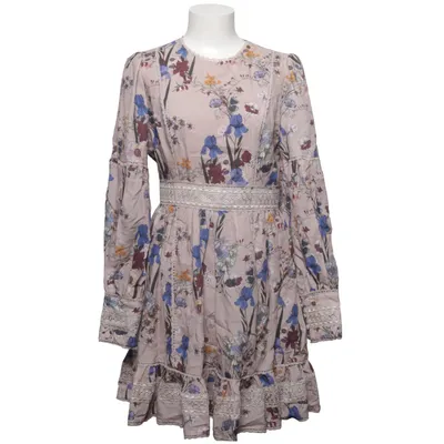 Robe (Beige, Multicolore) de By Malina Lin, Polyester, Soie, Tencel, Viscose