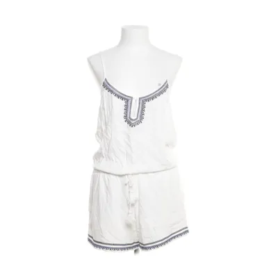 Byxdress (Vit, Flerfärgad) från Le Temps des Cerises Polyester, Viskos