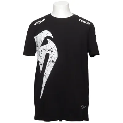T-shirt (Black, White) from Venum Cotton, Elastane