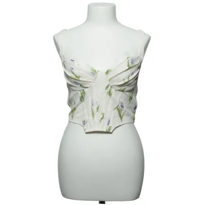 Crop top (Wit, Groen, Blauw) van Cider Elastaan, Polyester