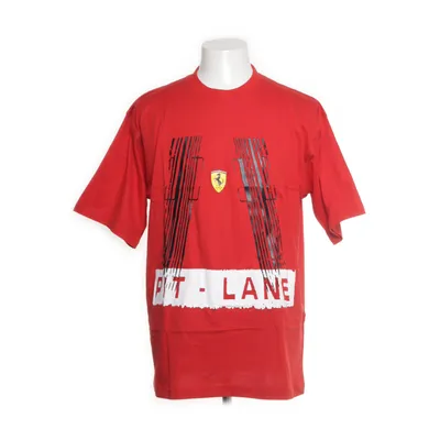 T-shirt (Röd, Flerfärgad) från Ferrari Bomull