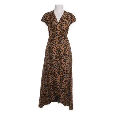 Kjole (Brun, Sort) fra Fabienne Chapot Viscose, Bomuld