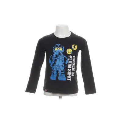 Langærmet t-shirt (Sort, Flerfarvet) fra LEGO Bomuld
