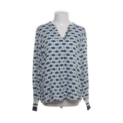 Blus (Vit, Blå) från Emily van den Bergh Viskos