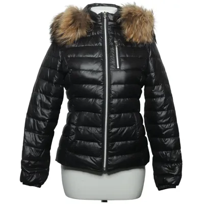 Winterjas (Zwart) van We Love Furs Bont