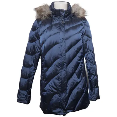 Dunkappa (Blå) från Charles Vögele Dun, Fjädrar, Polyamid, Polyester