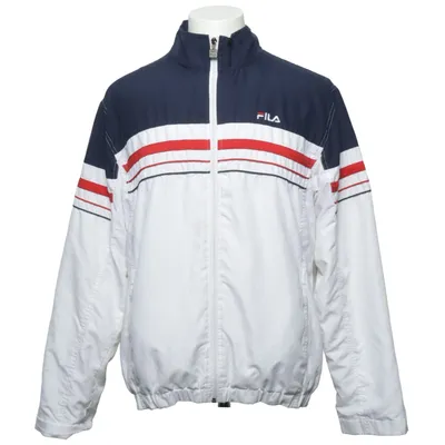 Træningsjakke (Hvid, Blå, Rød, Flerfarvet) fra Fila Polyester