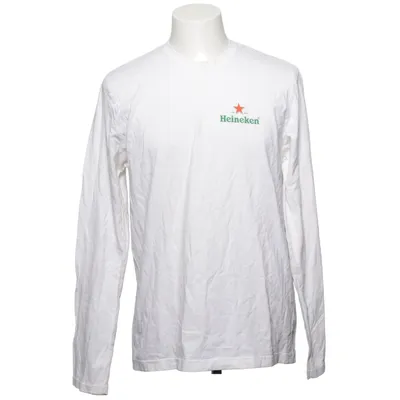 Lange mouwen shirt (Wit) van Kariban Katoen
