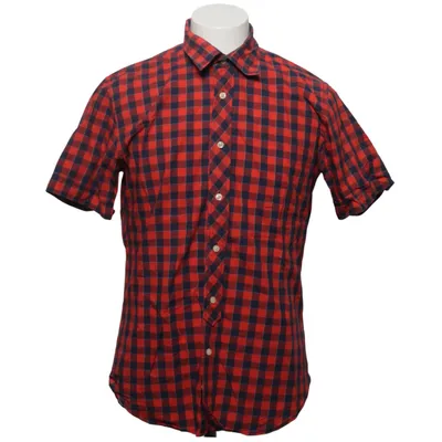 Korte mouwen shirt (Rood, Blauw) van BZR by Bruuns Bazaar Katoen