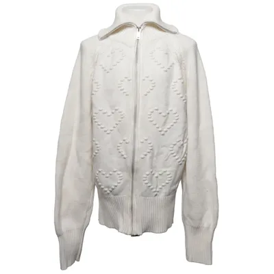 Cardigan (Hvid) fra Wow Bomuld, Polyamid, Viscose, Uld