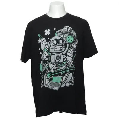 T-shirt (Noir) de Next Level Apparel Coton