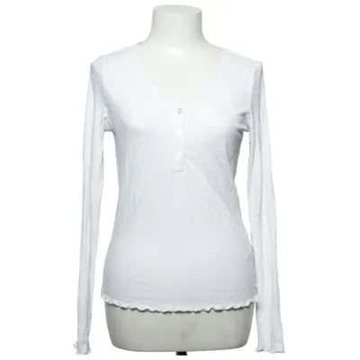 T-shirt manches longues (Blanc) de Cream Élasthane, Viscose