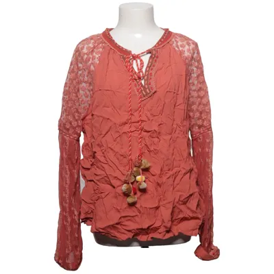 Blouse (Rouge) de Blank Coton, Polyamide, Viscose