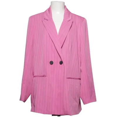 Blazer (Pink) from ONLY Carmakoma Elastane, Polyester, Viscose