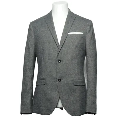 Blazer (Grå) fra Isaac Dewhirst Elastan, Polyester, Viscose