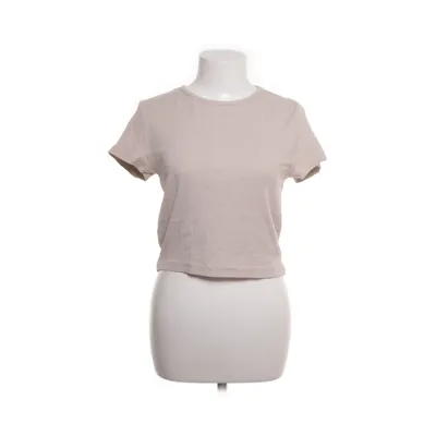 T-shirt (Beige) från Divided by H&M Bomull, Elastan
