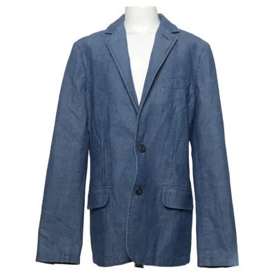 Blazer (Blauw) van Lands' End Katoen, Polyester
