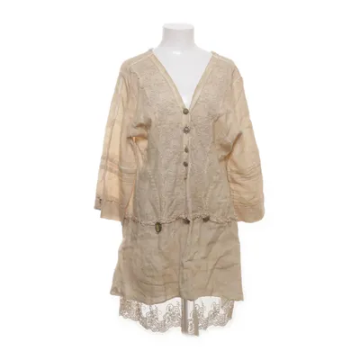 Klänning (Beige) från Piro Bomull, Linne, Polyamid