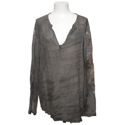 Tuniek (Grijs, Meerkleurig) van Rude Riders Viscose, Wol