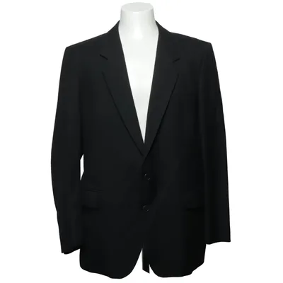 Blazer (Noir) de Magni Coton, Polyester, Viscose, Laine