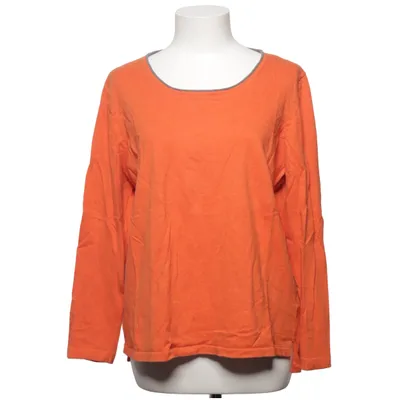 T-shirt à manches longues (Orange) de Milano Cachemire, Coton