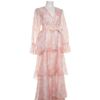 Långklänning (Rosa, Vit, Flerfärgad) från Milkwhite