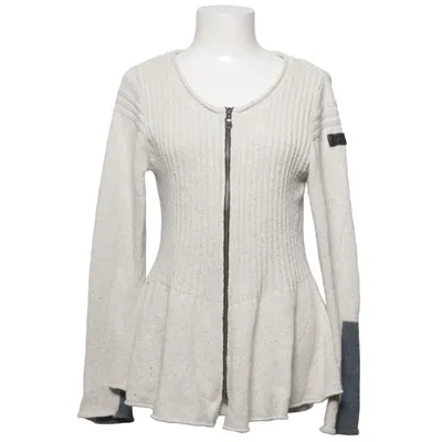 Cardigan (Beige, Grijs) van Olars Ulla Katoen
