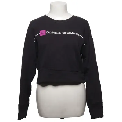 Sweatshirt (Zwart) van Calvin Klein Performance Katoen