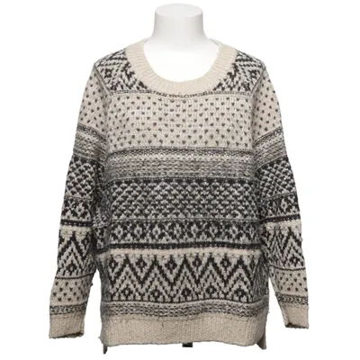 Pull-over (Beige, Noir) de Noa Noa Acrylique, Laine d'alpaga, Fibre métallique, Polyester, Viscose