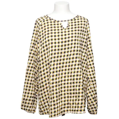 Blouse (Yellow, Black, White) from Aprico