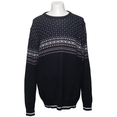 Sweater (Blue, White, Red) from On Our Terms Acrylic, Cotton