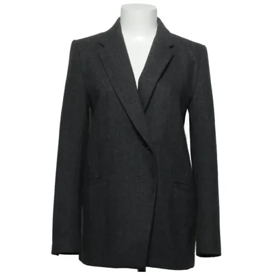 Blazer (Gray) from Sisters Polyester, Viscose, Wool