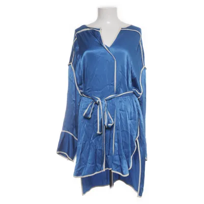 Wrap dress (Blue, White) from By Malene Birger Polyester, Viscose