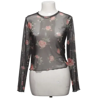 Topp (Svart, Flerfärgad) från Monki Elastan, Polyester