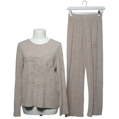 Pyjama (Beige) van Lefties Elastaan, Polyester, Viscose