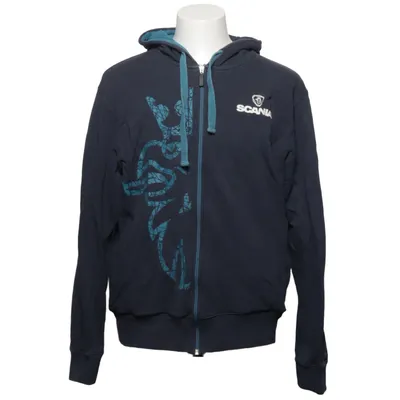 Capuchon sweater (Blauw) van Scania Katoen