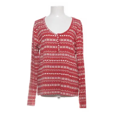 Långärmad t-shirt (Röd, Vit, Flerfärgad) från H&M Bomull, Elastan, Polyester