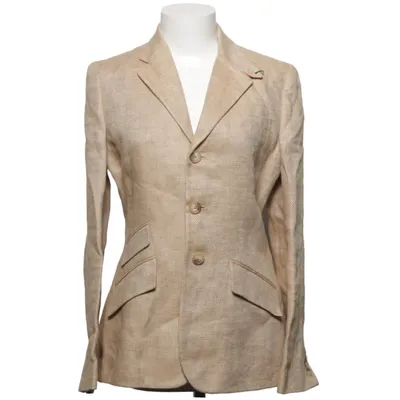 Blazer (Beige) van Polo Ralph Lauren Linnen, Viscose