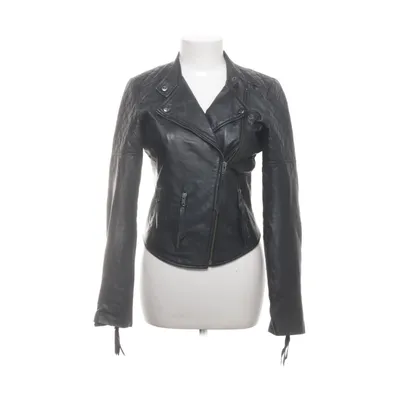 Bikerjack (Zwart) van YAS Leer, Polyester