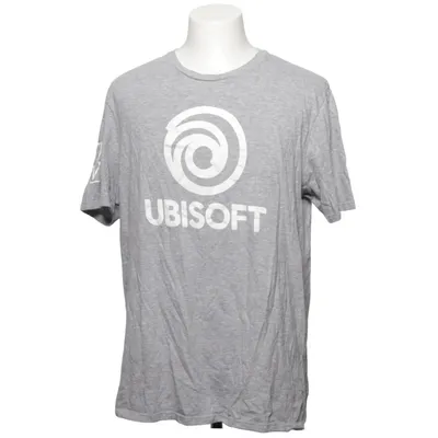 T-shirt (Grijs) van District Katoen, Polyester