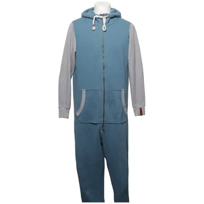 Heldragt (Blå, Grå) fra Livergy Bomuld, Polyester