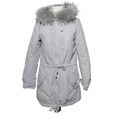 Parka (Grå) fra IQ+ Berlin Bomuld, Polyamid, Polyester, Viscose, Pels