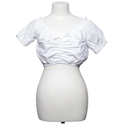 Crop top (Hvid) fra L.B.C. Bomuld