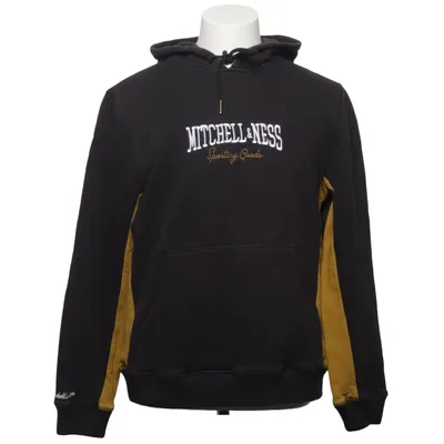 Huvtröja (Svart, Gul) från Mitchell & Ness Bomull, Polyester