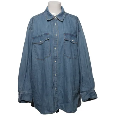 Denim blouse (Blauw) van H&M x Brock Collection Katoen