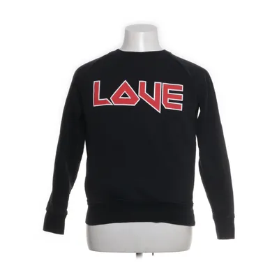 Sweatshirt (Zwart, Rood) van Rika by Ulrika Lundgren Katoen