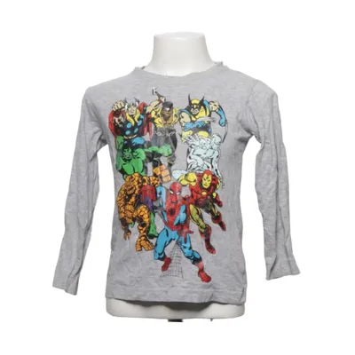 Long sleeve T-shirt (Gray, Multicolored) from Marvel Comics Cotton, Polyester