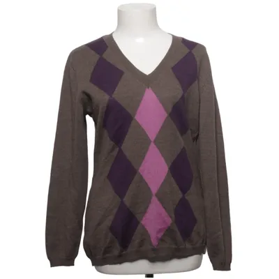 Pull-over (Marron, Violet, Rose) de Donna Lane Laine de mouton