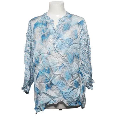 Blus (Blå, Vit, Grå) från Designed by 2-Biz Silke, Viskos