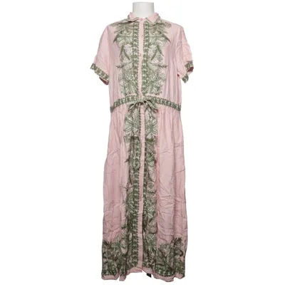 Blousejurk (Roze, Groen) van Max Studio Katoen, Linnen, Viscose